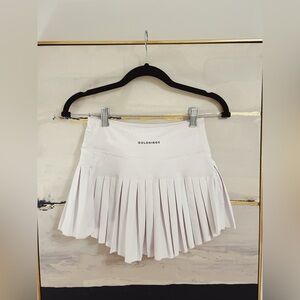 Gold Hinge tennis skirt